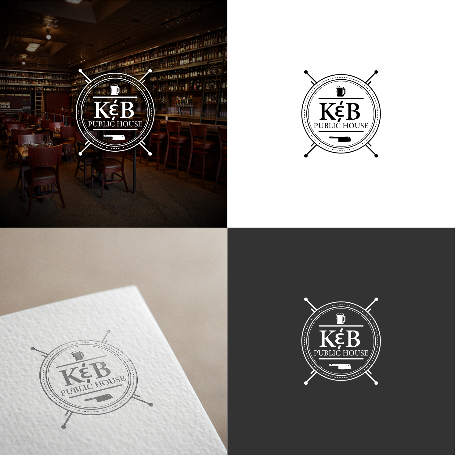 Logo Design by kolevvp for KB Public House | Design: #15603546