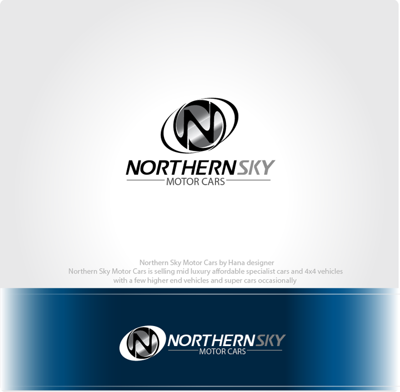 Logo Design by Hana for Northern Sky Motor cars  | Design #15562326