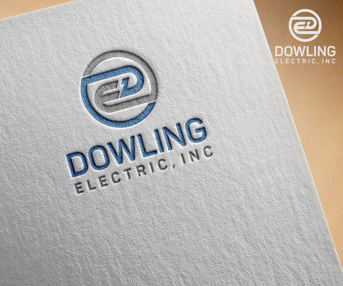 Elegant, Playful, Electrical Logo Design for Dowling Electric, Inc. by