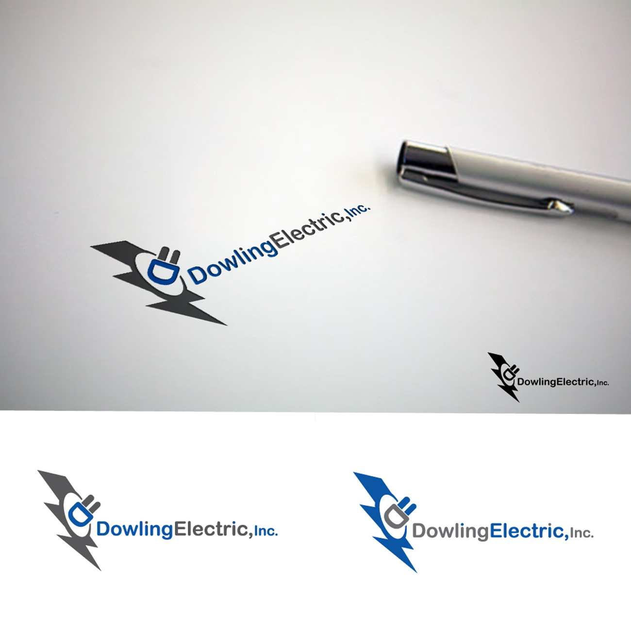 Logo-Design von Impressive Sol für Dowling Electric, Inc. | Design #15455448