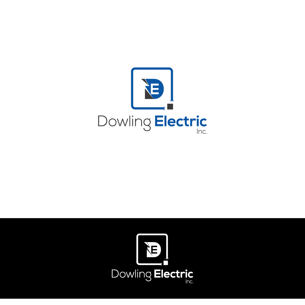 Logo Design by Deziners Zone for Dowling Electric, Inc. | Design #15471405