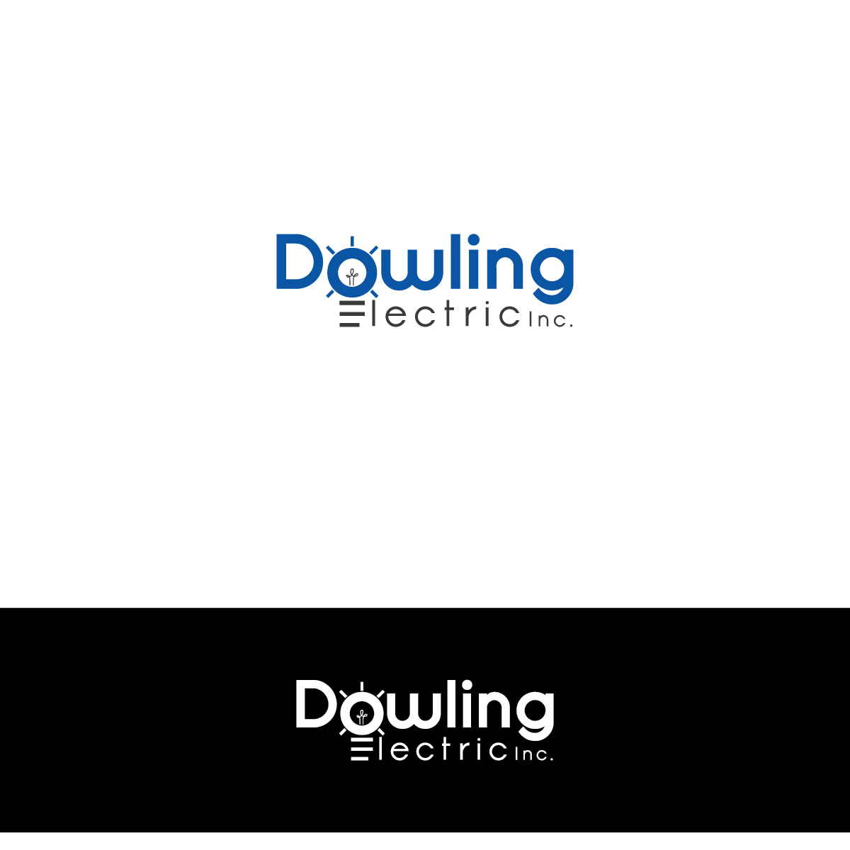 Logo Design by Deziners Zone for Dowling Electric, Inc. | Design #15471406
