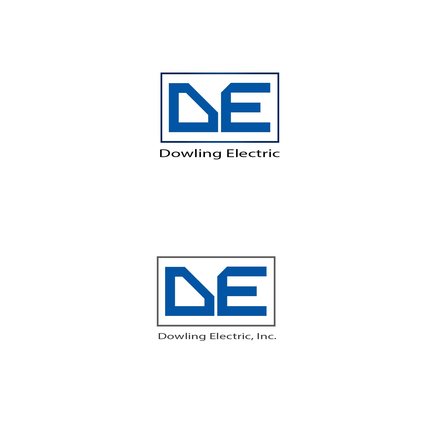 Logo-Design von Nilufa Lima für Dowling Electric, Inc. | Design #15497354