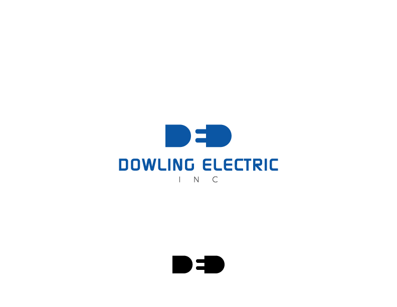 Logo Design by Psych artist for Dowling Electric, Inc. | Design #15445709