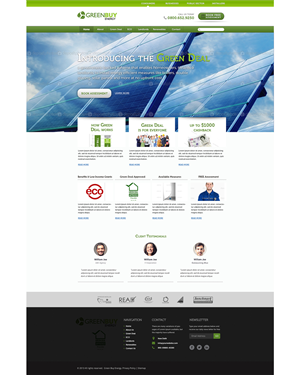 Web Design by Emmanuel for Greenbuy Energy | Design: #2672040