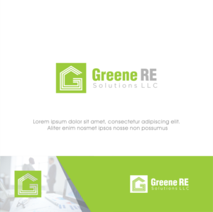Logo Design by AbeDesigns for Greene RE Solutions LLC | Design: #15443676