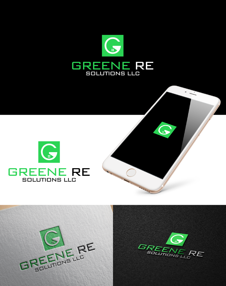 Logo Design by kenjie0476 for Greene RE Solutions LLC | Design #15434415