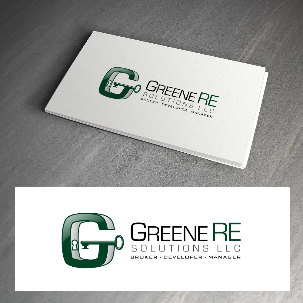 Logo Design by Pangestu for Greene RE Solutions LLC | Design #15558736