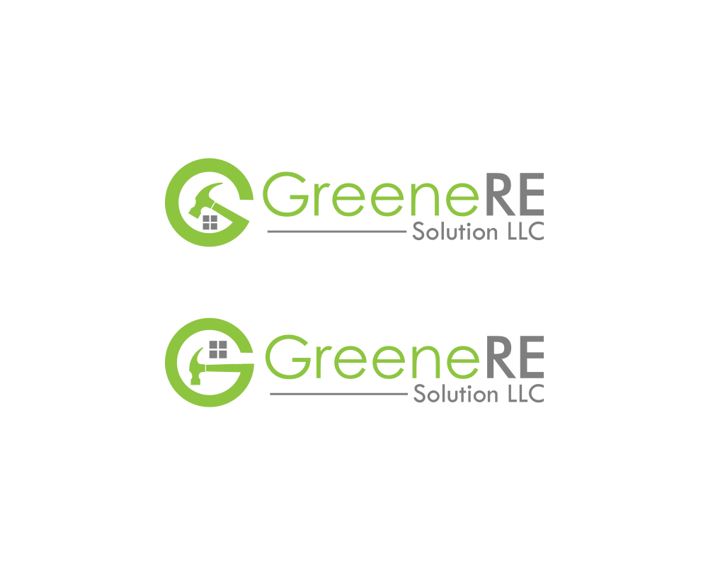 Logo Design by lucrative for Greene RE Solutions LLC | Design #15464386