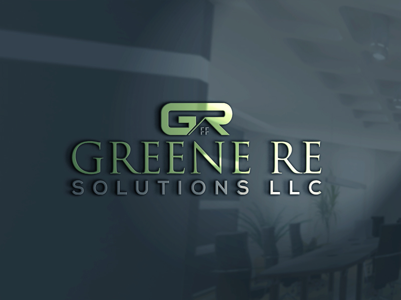 Logo Design by solzar design for Greene RE Solutions LLC | Design #15451327