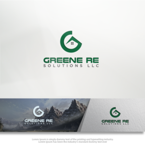 Logo-Design von groomfox für Greene RE Solutions LLC | Design: #15444727
