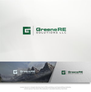 Logo-Design von groomfox für Greene RE Solutions LLC | Design: #15444728
