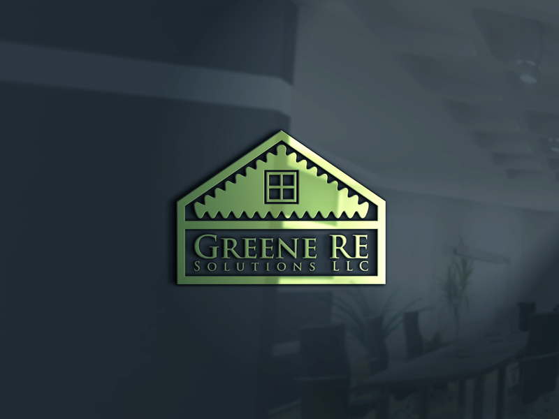 Logo Design by mojibur1993 for Greene RE Solutions LLC | Design #15446933