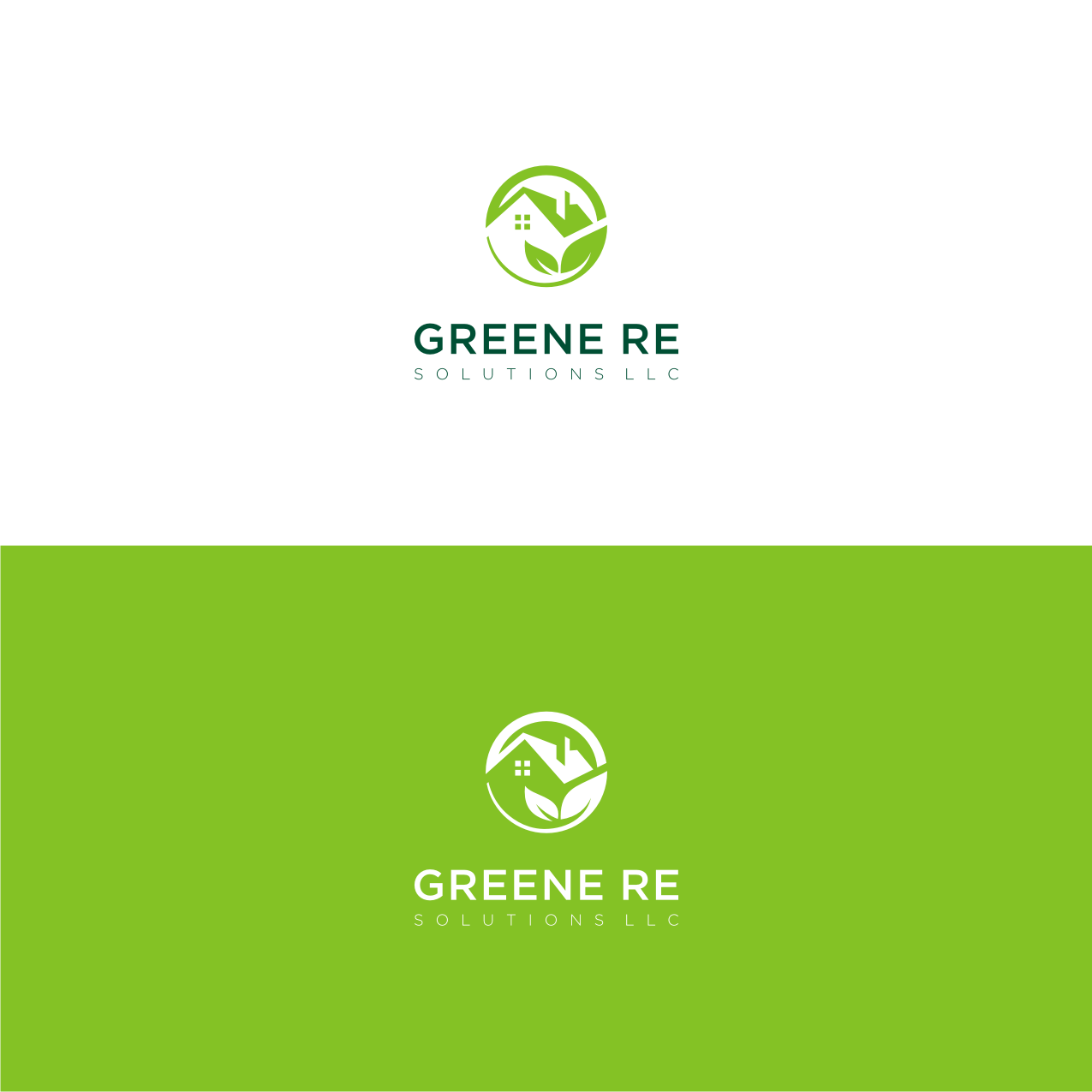 Logo Design by nisumar360 for Greene RE Solutions LLC | Design #15441776