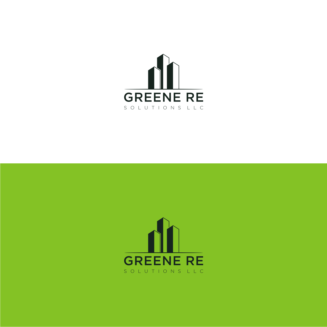 Logo Design by nisumar360 for Greene RE Solutions LLC | Design #15457068