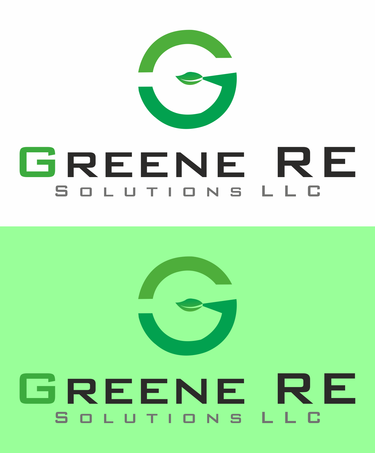 Logo Design by vishalsvachheta for Greene RE Solutions LLC | Design #15449149