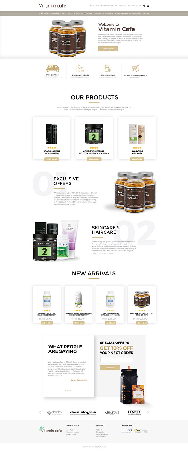 Web Design by Surjith Sachith for this project | Design #15543317