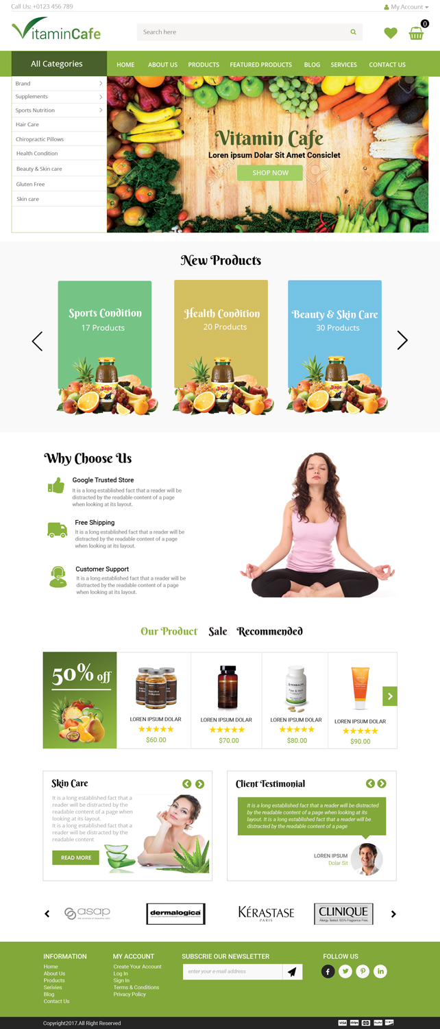 Diseño Web por Deepak Diwan para este proyecto | Diseño #15507309