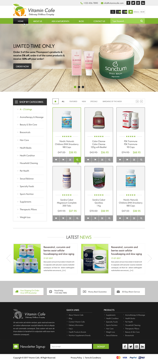 Web Design by jdv for this project | Design #15449620