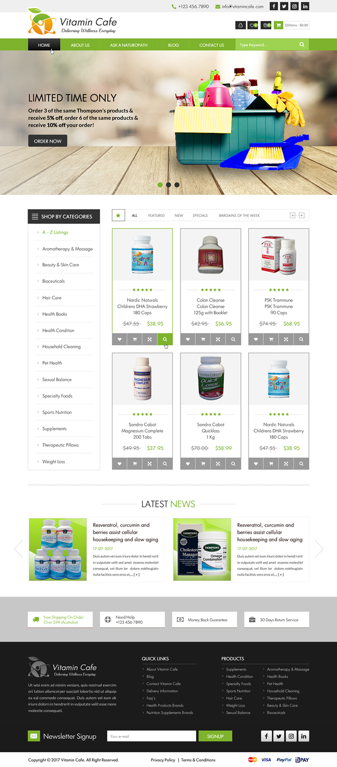 Web Design by jdv for this project | Design #15449621