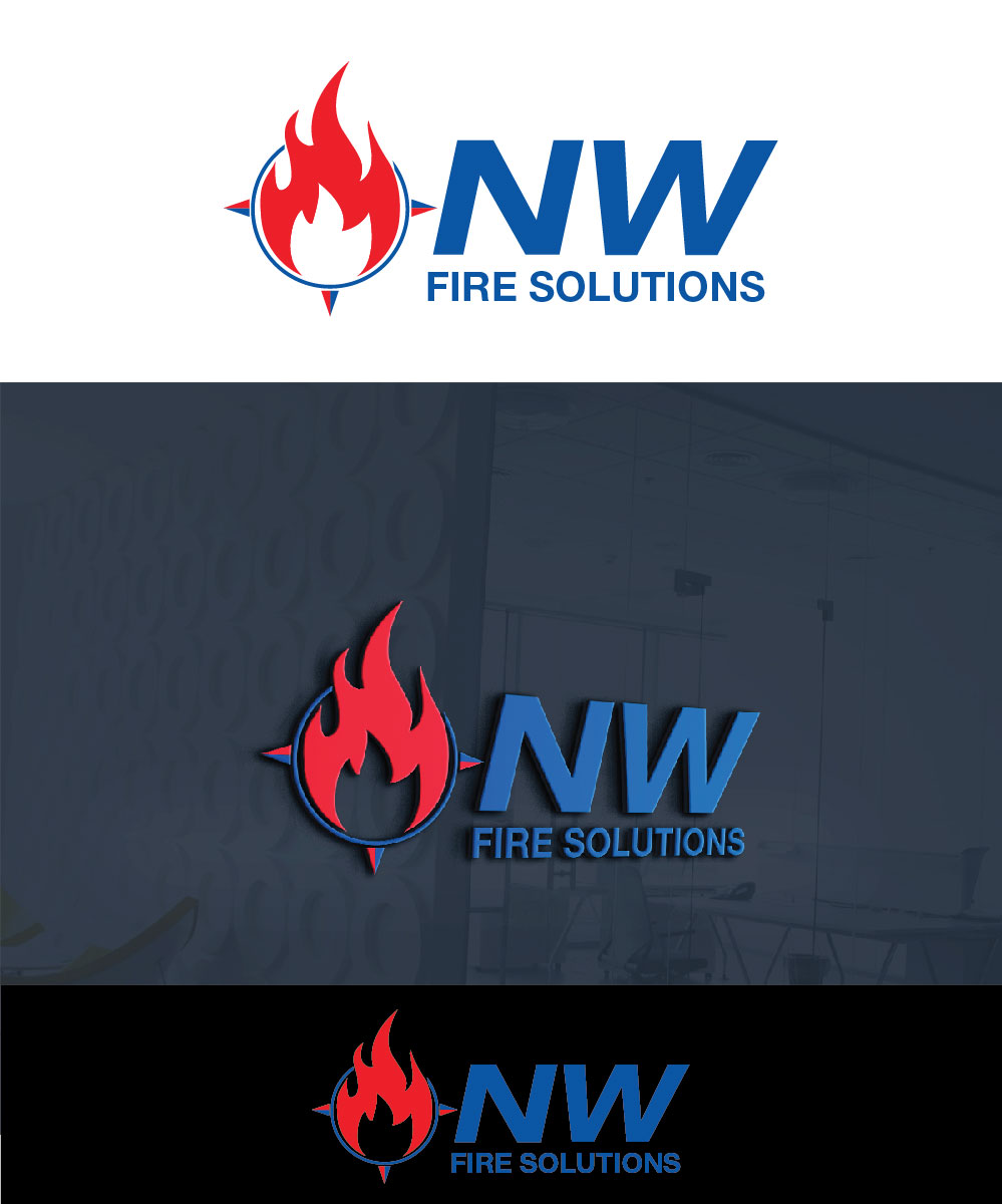 Logo Design by joliau for North West Fire Solutions | Design #15458094