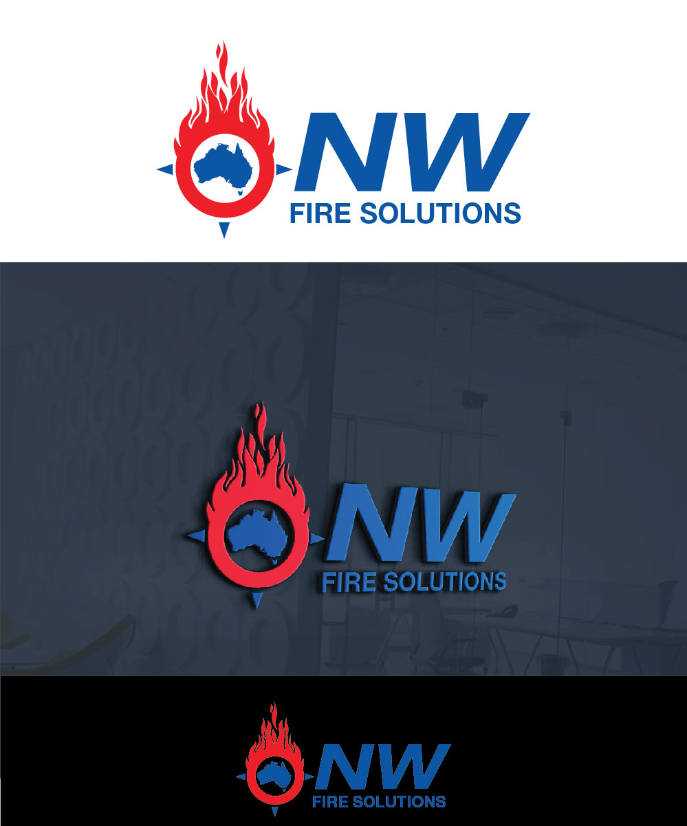 Logo Design by joliau for North West Fire Solutions | Design #15458095