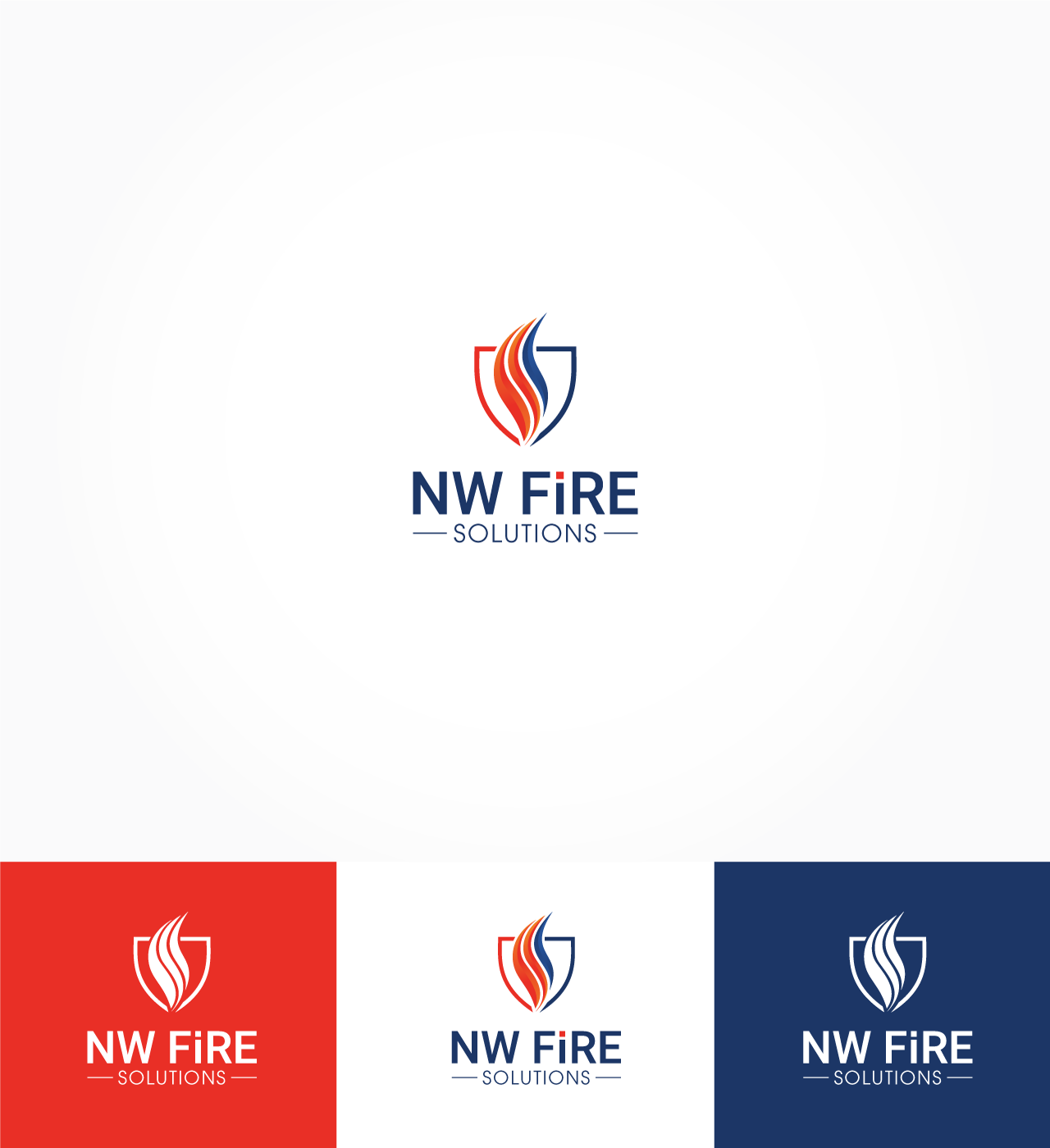 Logo Design by Shigh5 for North West Fire Solutions | Design #15468767