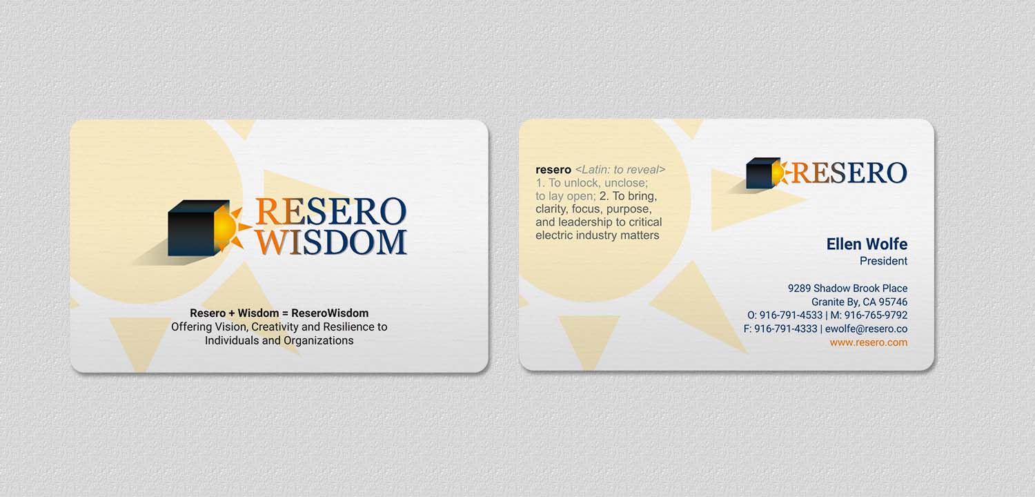 Business Card Design by INDIAN_Ashok for Resero | Design #15466195
