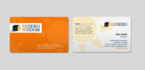 Business Card Design by INDIAN_Ashok for Resero | Design: #15466198