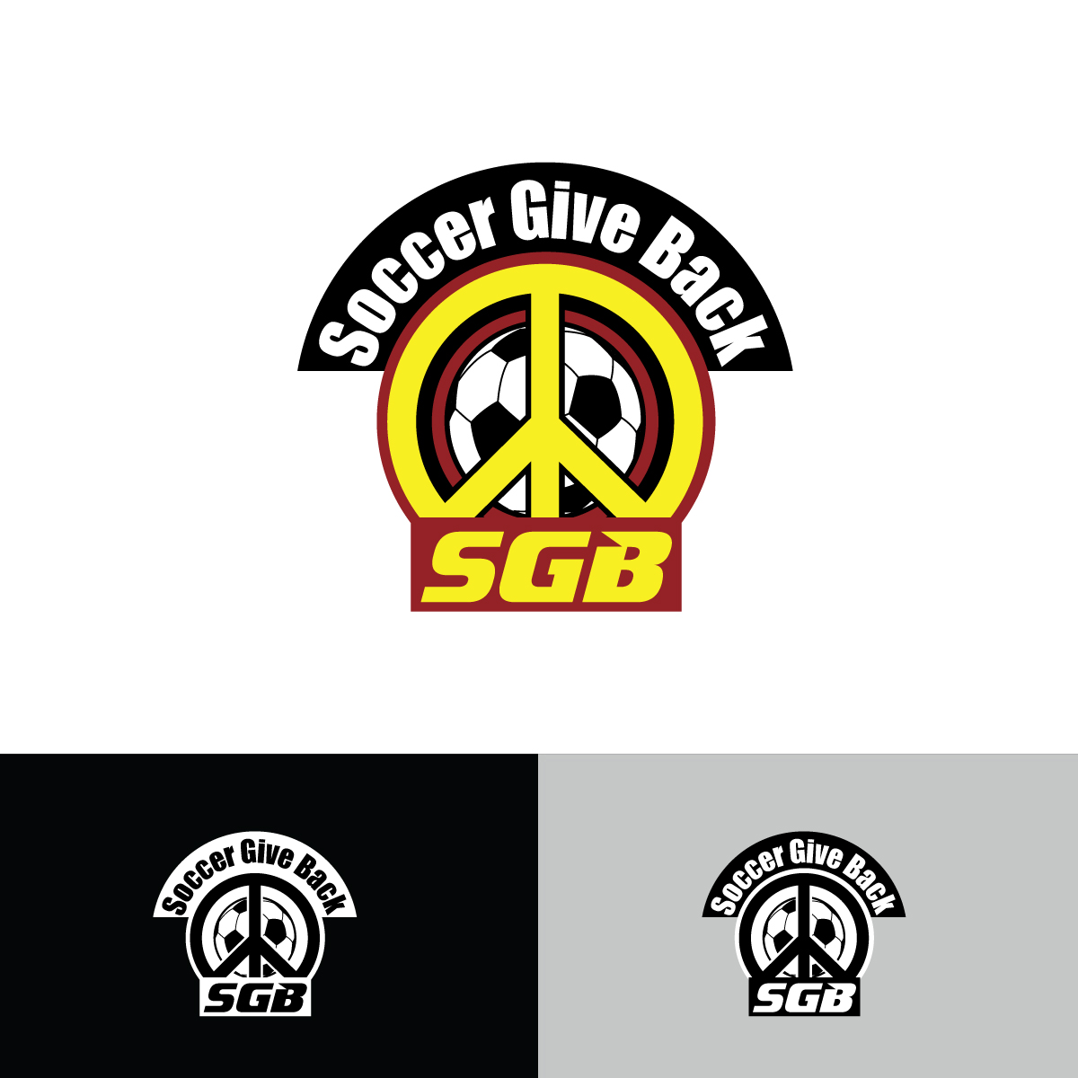 Logo Design by e-graphics for Soccer Give Back | Design #15463547