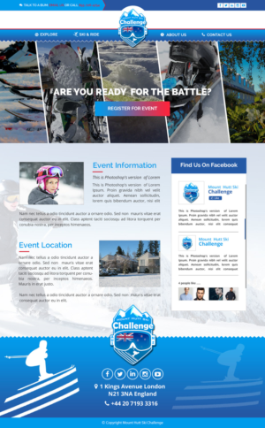 Diseño Web por Saurabh para este proyecto | Diseño: #15484763