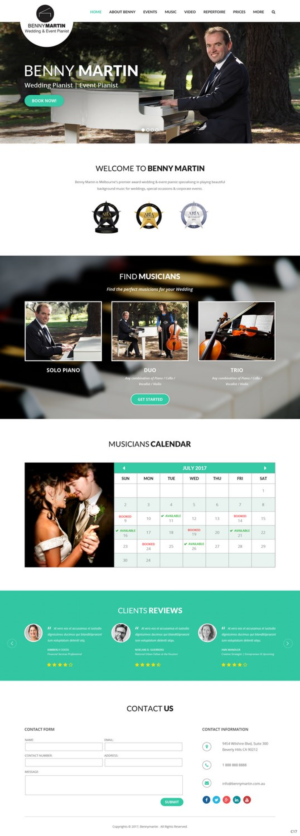 Web Design by pb for this project | Design: #15498459