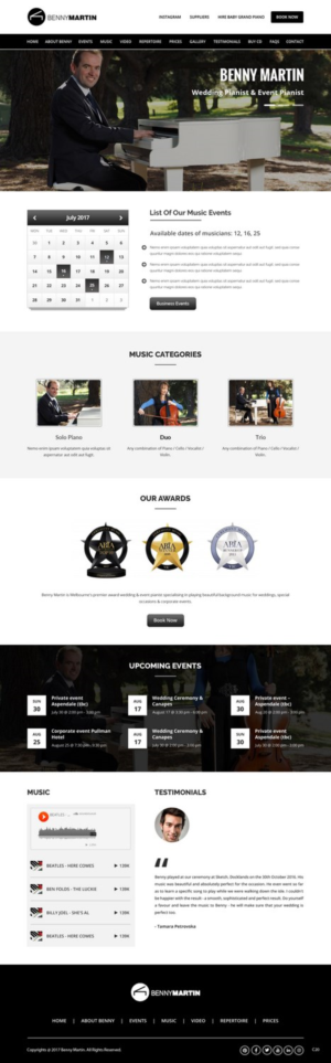 Web Design by pb for this project | Design: #15498471