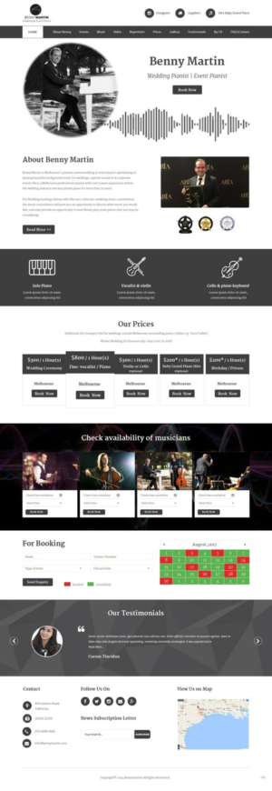 Web Design by pb for this project | Design: #15498473