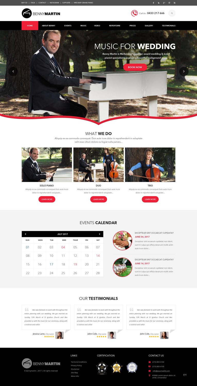 Web Design par pb pour ce projet | Design #15498475