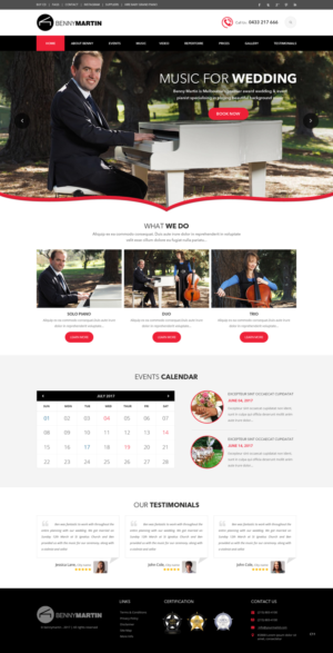 Web Design by pb for this project | Design: #15498475