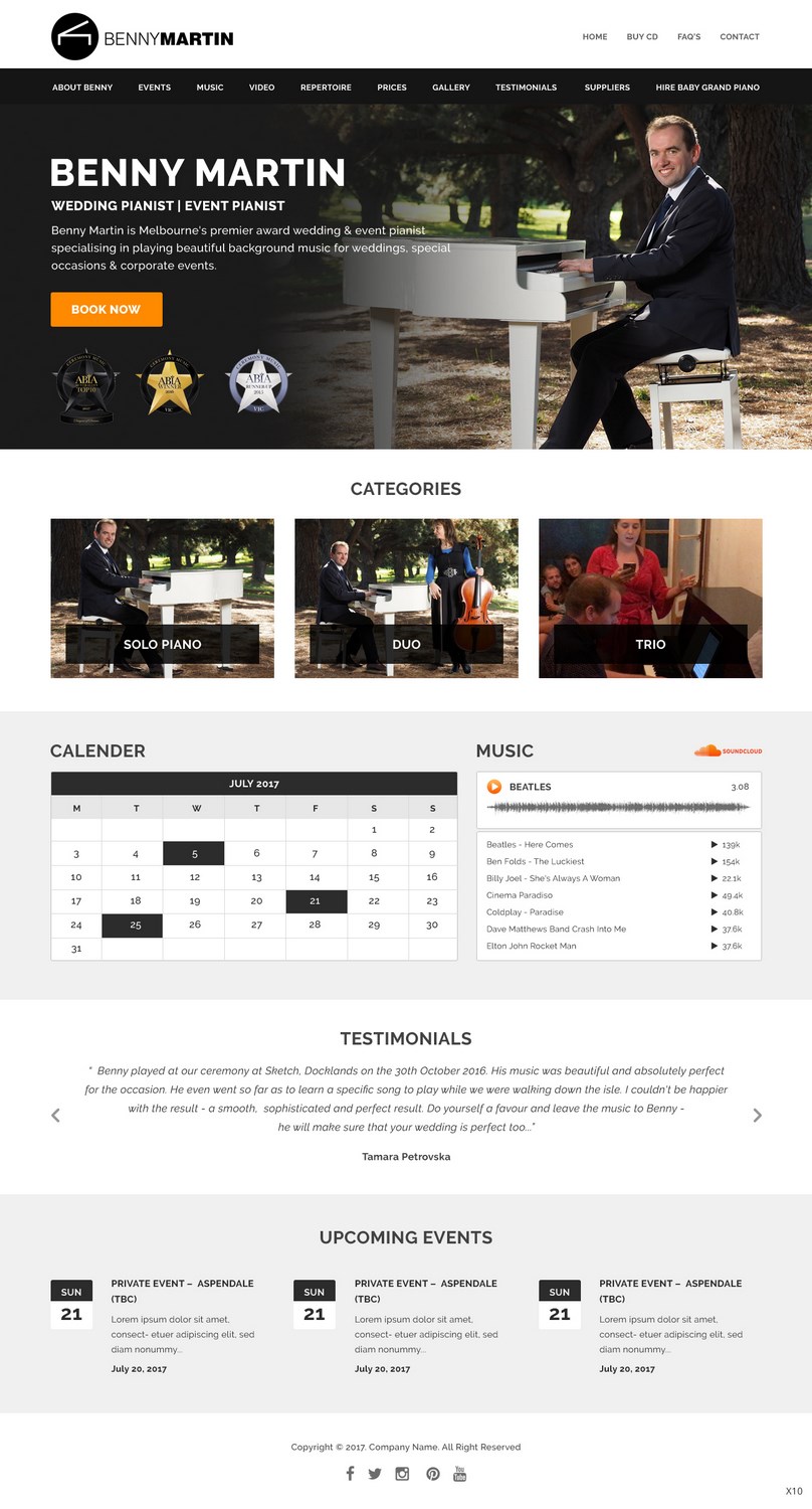 Web Design by pb for this project | Design #15498493