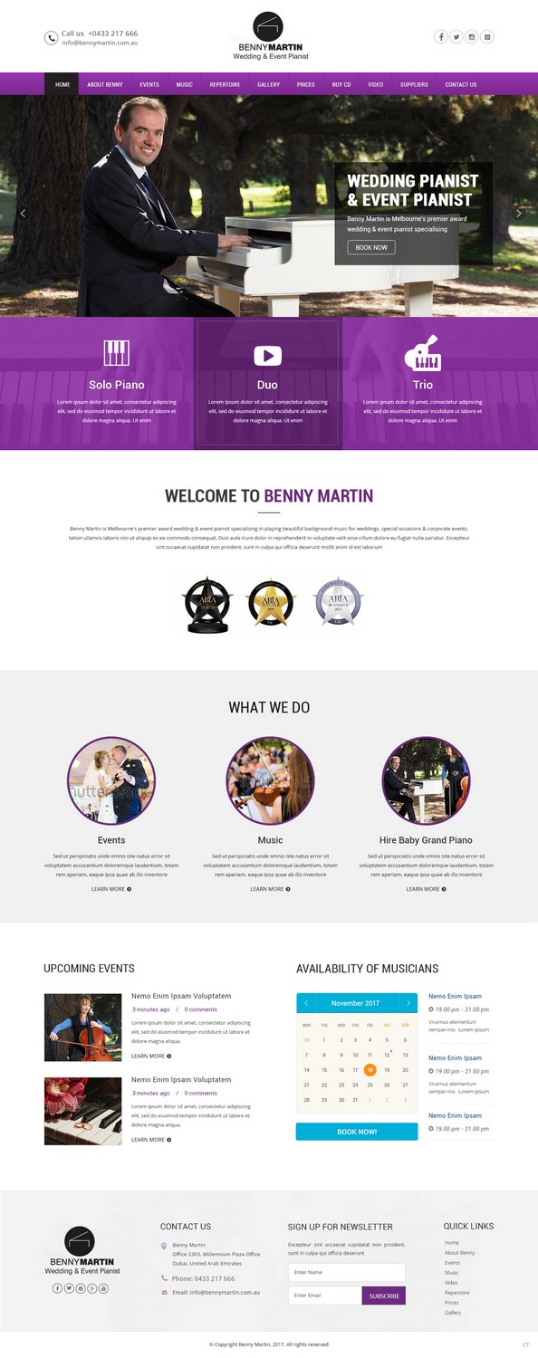 Web Design by pb for this project | Design #15499811