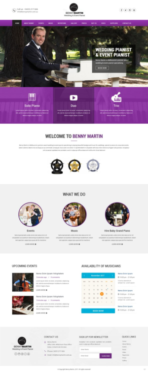 Web Design by pb for this project | Design: #15499811