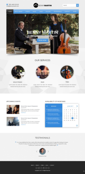 Web Design par pb pour ce projet | Design : #15499815