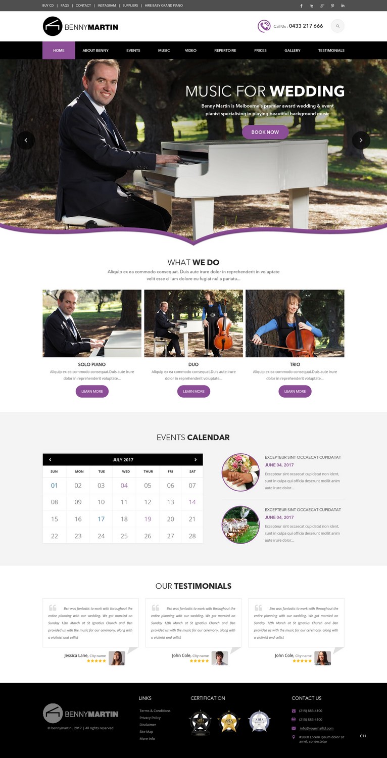 Web Design by pb for this project | Design #15509919