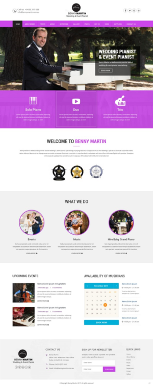 Web Design by pb for this project | Design: #15521476