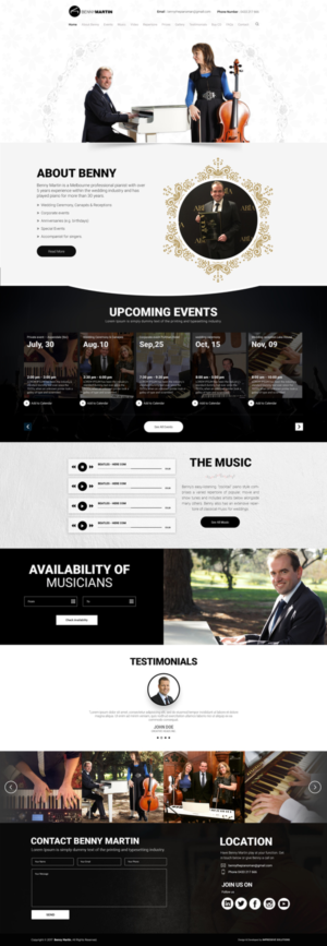 Web Design par Black Stallions Impressive Solutions pour ce projet | Design #15560700