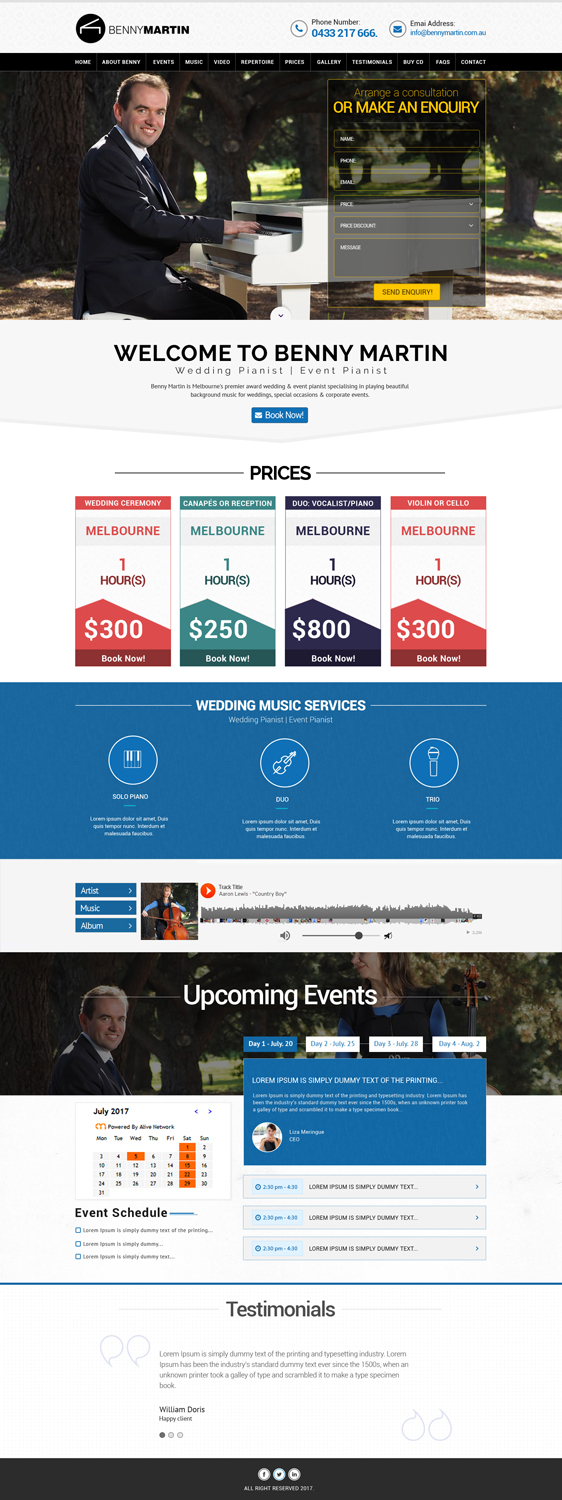 Web Design by Dream Logo Design for this project | Design #15486255
