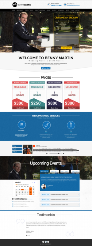 Web Design by Dream Logo Design for this project | Design: #15486255