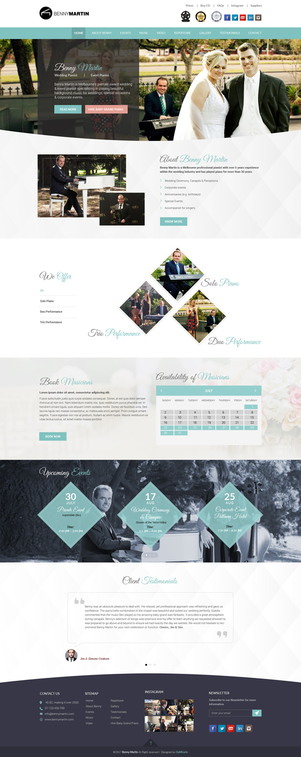 Web Design par Da Miracle pour ce projet | Design #15576005