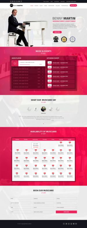 Web Design by Sanjay Basak for this project | Design: #15589110
