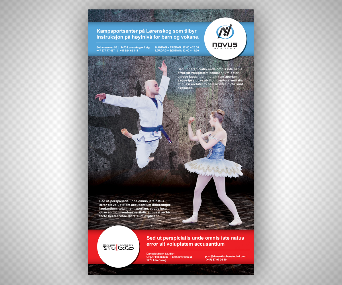 Poster Design by neboica for Glede i Bevegelse AS | Design #15489302