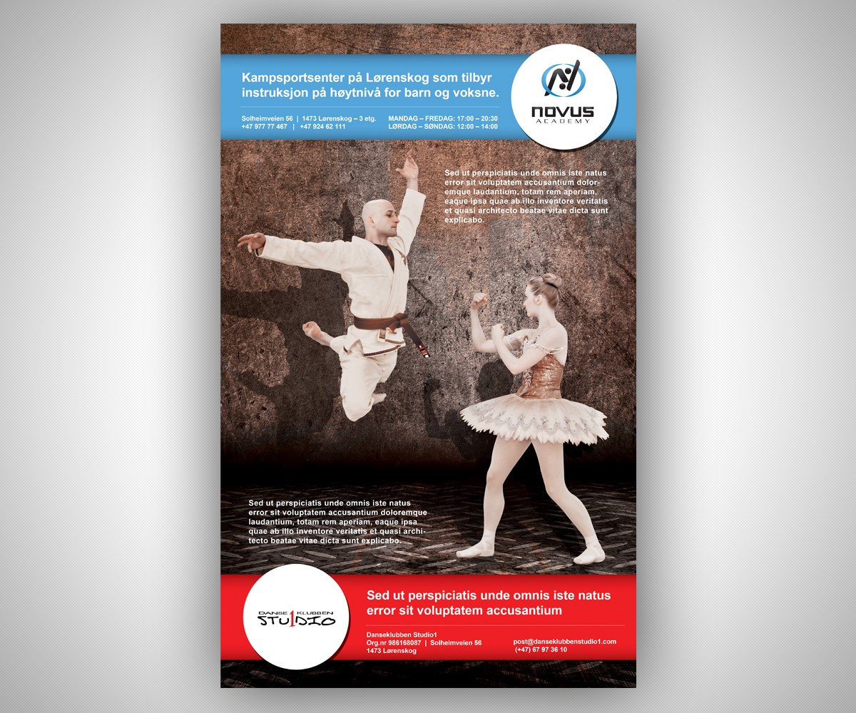 Poster Design by neboica for Glede i Bevegelse AS | Design #15489303