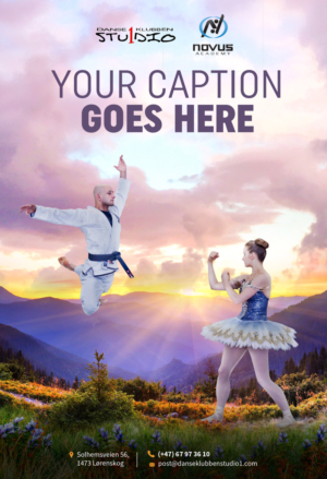 Poster Design by Gfx.26™ for Glede i Bevegelse AS | Design: #15463923